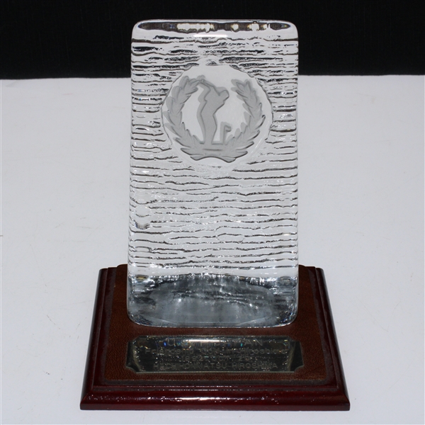 Vinny Giles 1992 US-Japan Freindship Golf in Hiroshima Goodwill Match Trophy