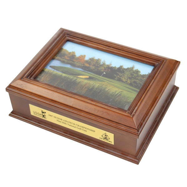 Vinny Giles 2007 Senior Amateur Championship at Flint Hills National GC Wood Box