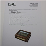 Vinny Giles' 2007 Senior Amateur Championship at Flint Hills National GC Wood Box