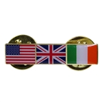 Vinny Giles Personal Walker Cup Country Flags Team Pin