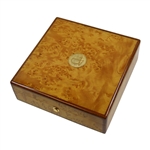 Vinny Giles' 2012 Augusta National GC Ltd Ed Masters Gift Burlwood Box in Bag with Card