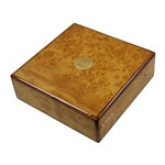 Vinny Giles' 2012 Augusta National GC Ltd Ed Masters Gift Burlwood Box in Bag with Card