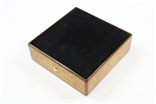 Vinny Giles' 2012 Augusta National GC Ltd Ed Masters Gift Burlwood Box in Bag with Card