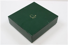 Vinny Giles' 2012 Augusta National GC Ltd Ed Masters Gift Burlwood Box in Bag with Card