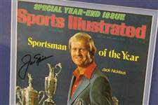 Jack Nicklaus Signed 1979 Sports Illustrated 'Sportsman of the Year' Magazine - Framed JSA #QQ74792