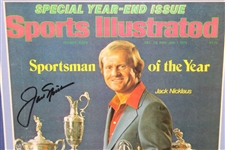 Jack Nicklaus Signed 1979 Sports Illustrated 'Sportsman of the Year' Magazine - Framed JSA #QQ74792