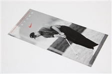 Tiger Woods Niketown Promo 1996 Locations Rookie Year Card