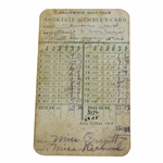 Maureen Orcutts 1921 Englewood Golf Club Scorecard (site 1909 U.S. Open) - First Attempt to Win Junior Golf