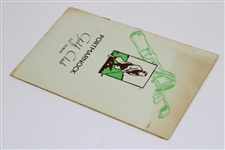 Maureen Orcutt's Personal Portmarnock Golf Club Co. of Dublin Official Handbook