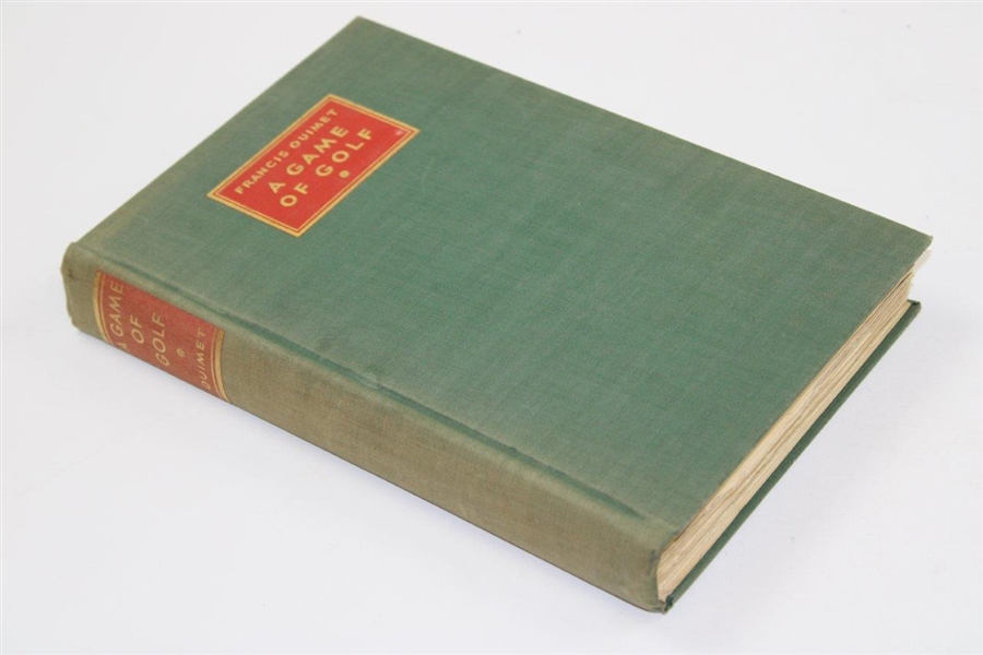 Francis Ouimet Signed 1932 'A Game of Life' Ltd Ed #92/550 1St Ed Book JSA ALOA