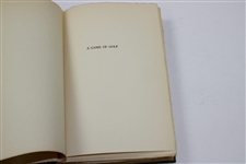 Francis Ouimet Signed 1932 'A Game of Life' Ltd Ed #92/550 1St Ed Book JSA ALOA