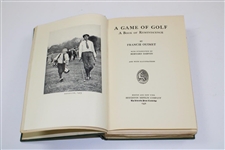 Francis Ouimet Signed 1932 'A Game of Life' Ltd Ed #92/550 1St Ed Book JSA ALOA