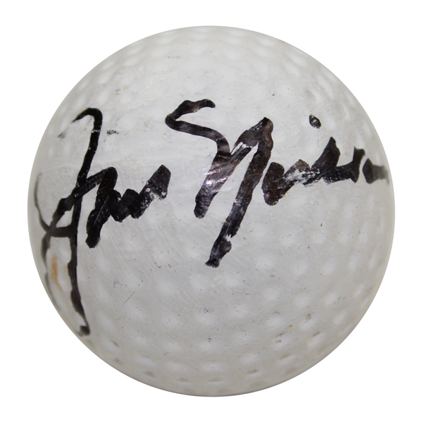 Jack Nicklaus Signed Unique Ceramic Golf Ball JSA ALOA