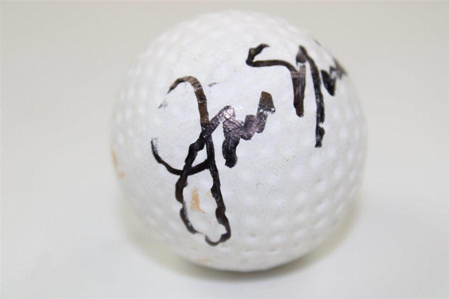 Jack Nicklaus Signed Unique Ceramic Golf Ball JSA ALOA