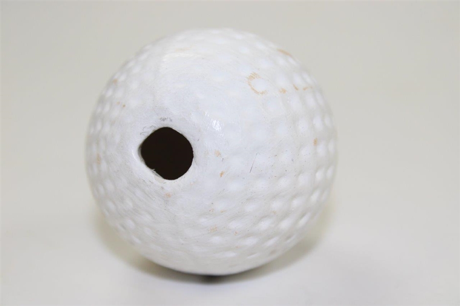 Jack Nicklaus Signed Unique Ceramic Golf Ball JSA ALOA