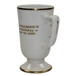 Arnold Palmers 60th Birthday Party Ceramic Cup - September 10, 1989 - Seldom Seen