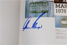 Champion Gary Player Signed 1978 Masters Tournament Annual JSA ALOA