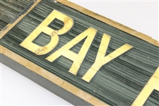 Arnold Palmer's Florida Home Course Bay Hill Blvd Wooden Used Street Name Sign