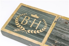 Arnold Palmer's Florida Home Course Bay Hill Blvd Wooden Used Street Name Sign