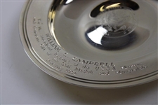 William C. Campbell's Sterling Silver USGA Award Bowl in Original Box - U.S. Amateur Champion Golfer