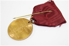 1940 Merion Cricket Club Diamond Jubilee Golf Medallion w/Ribbon - Commemorates 75th Anniversary