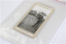 1914 Marsuma Co. J.H. Taylor Golf Card VG-EX 4 PSA #17739702