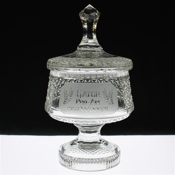 Robert Floyds 1997 Gator Pro-Am Winners Waterford Crystal Trophy