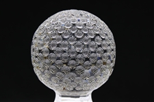 Ray Floyd's 1985 Ryder Cup Gifted Crystal Golf Ball from Liv & Tony Jacklin