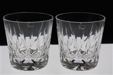Ray Floyd's Personal Pair of Augusta National Golf Club Rocks Glasses