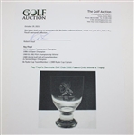 Ray Floyd's Seminole Golf Club 2000 Parent-Child Winner's Trophy