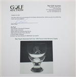 Ray Floyd's Seminole Golf Club 1999 Parent-Child Winner's Trophy
