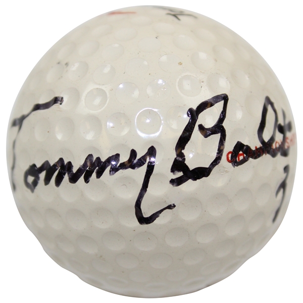 Tommy Bolt Signed Tommy Bolt Personal Model Golf Ball JSA ALOA