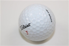 Justin Leonard Signed Westin Texas Open Logo Golf Ball JSA ALOA