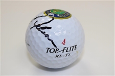 Champion Larry Nelson Signed Atlanta Athletic Club Logo Golf Ball JSA ALOA