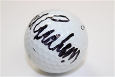 David Graham Signed Personal Marked Callaway 4 Logo Golf Ball JSA ALOA