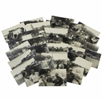 Thirty (30) Original B&W Photos From 1947 Ryder Cup at Portland Golf Club with Snead, Mangrum Hope, & others