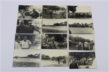Thirty (30) Original B&W Photos From 1947 Ryder Cup at Portland Golf Club with Snead, Mangrum Hope, & others