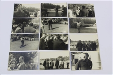 Thirty (30) Original B&W Photos From 1947 Ryder Cup at Portland Golf Club with Snead, Mangrum Hope, & others