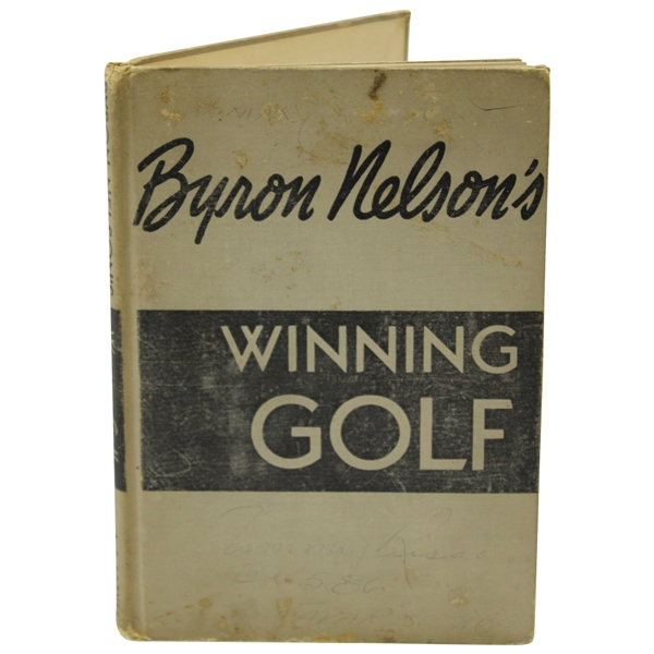 Byron Nelson & others Signed 1946 'Winning Golf' Book JSA ALOA