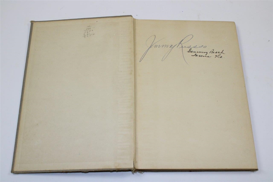 Byron Nelson & others Signed 1946 'Winning Golf' Book JSA ALOA