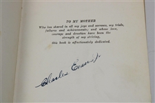 Chick Evans Signed 1921 'Chick Evans Golf Book' Signed Charles Evans Jr JSA ALOA