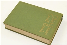 Chick Evans Signed 1921 'Chick Evans Golf Book' Signed Charles Evans Jr JSA ALOA