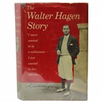Walter Hagen Signed 1956 The Walter Hagen Story Book with Jacket - Inscribed JSA ALOA
