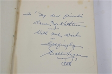 Walter Hagen Signed 1956 'The Walter Hagen Story' Book with Jacket - Inscribed JSA ALOA