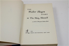 Walter Hagen Signed 1956 'The Walter Hagen Story' Book with Jacket - Inscribed JSA ALOA