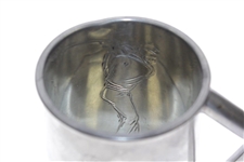 Classic Pewter Golfer Tankard with 'Iron' Handle