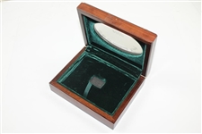 Hal Sutton's Personal 2000 The President's Cup Wood with Glass Ring Box