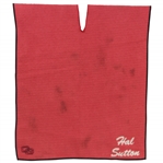 Hal Suttons Personal Red Hal Sutton Red Caddy Towel