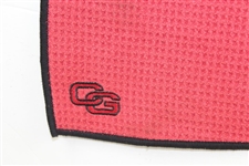 Hal Sutton's Personal Red 'Hal Sutton' Red Caddy Towel