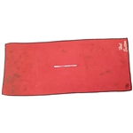 Hal Sutton's Personal Red 'Hal Sutton' Red Caddy Towel